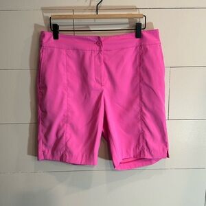 EP New York Tech Stretch Crease Shorts Pink Size 10